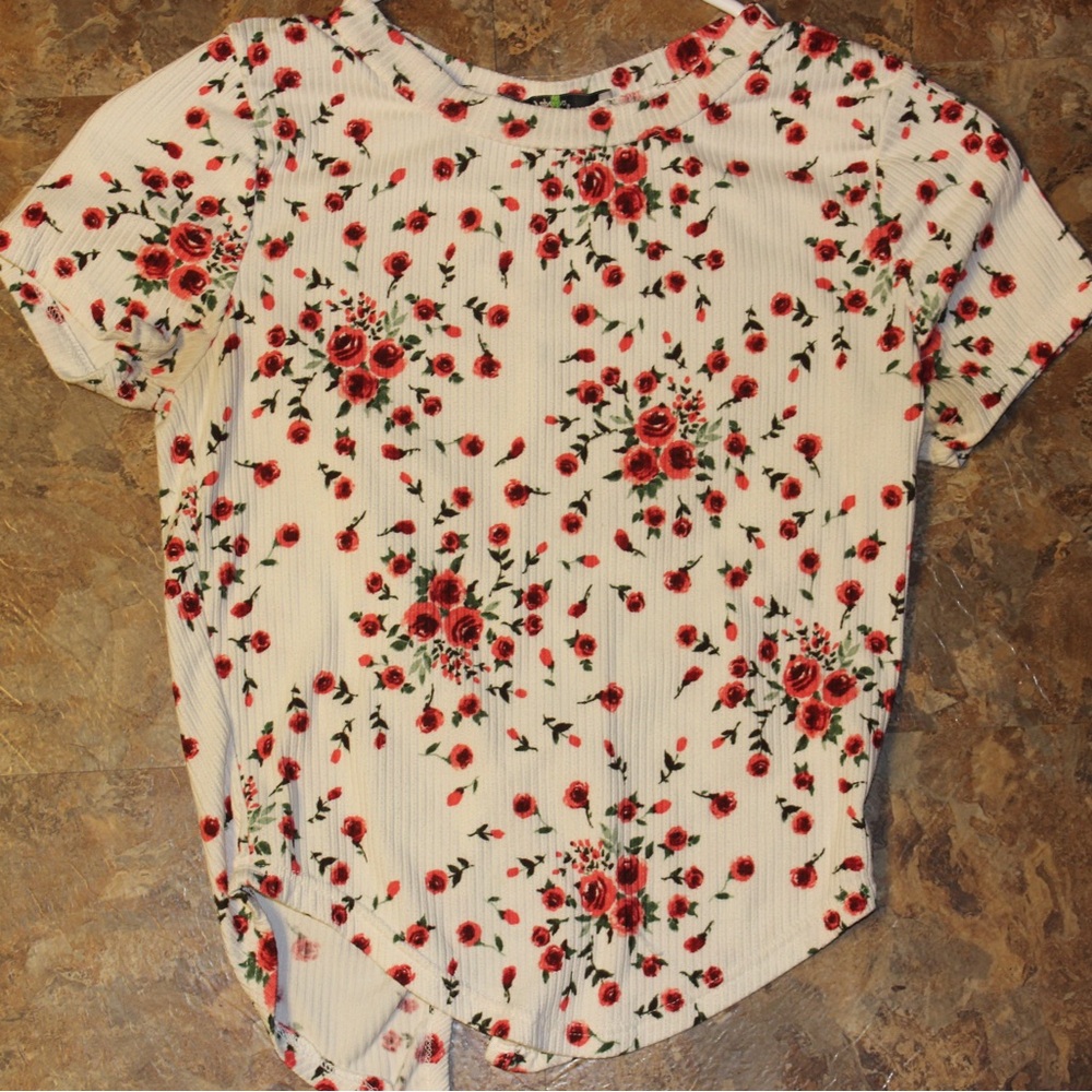 Floral Crop Top